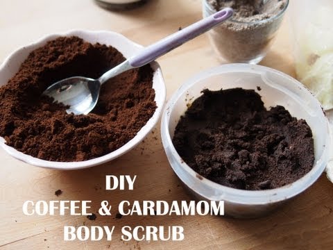 DIY Coffee & Cardamom Body Scrub | essiebutton