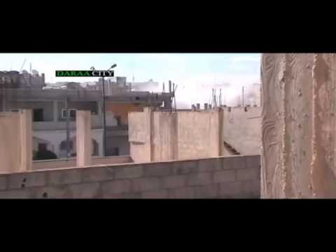 FNN Syria Daraa Al Balad Al Yarmouk shelling on the district 2 12 2012 p2