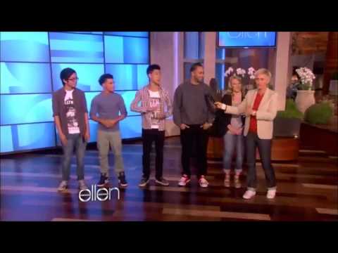 Ellen's Dance Dare - Adam Saleh, Jeffrey Chang & Yousef Erakat!!!