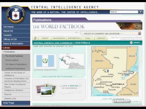 CIA World Factbook Demonstration.avi