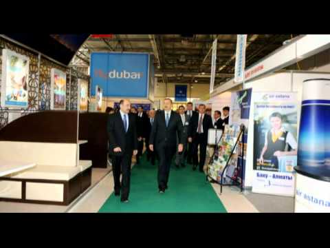 Ilham Aliyev gets acquainted with 11 th Azerbaijan International Travel and Tourism Fair in Baku