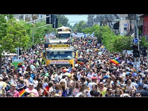 Tel Aviv (TLV) Gay Pride Parade 2013 - A video worth seeing (מצעד הגאווה , תל אביב)