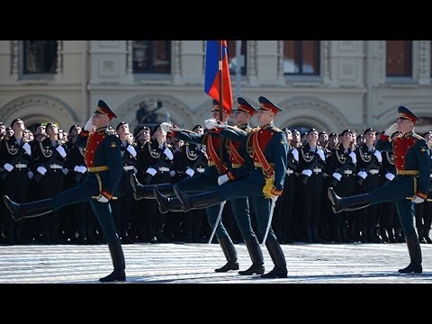 Victory Day parade on Red Square