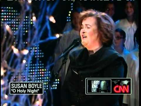 Susan Boyle ~ O Holy Night ~ Larry King Live (13 Dec 10).