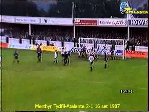 1987-88 Coppa Coppe Merthyr Tydfil-Atalanta 2-1 16 set 1987 (Progna)