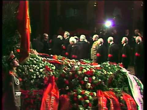 Funeral of USSR Leader Leonid Brezhnev - Похороны Брежнева