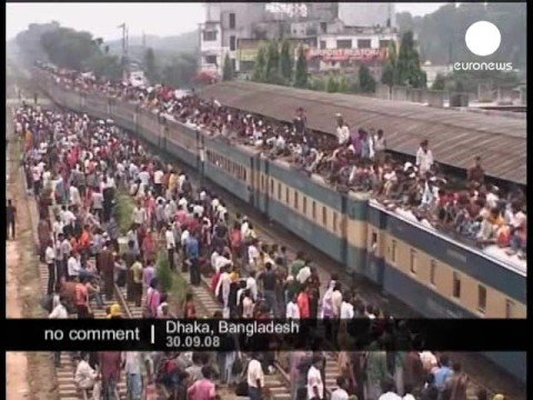 Eid ul-Fitr celebration in Bangladesh.