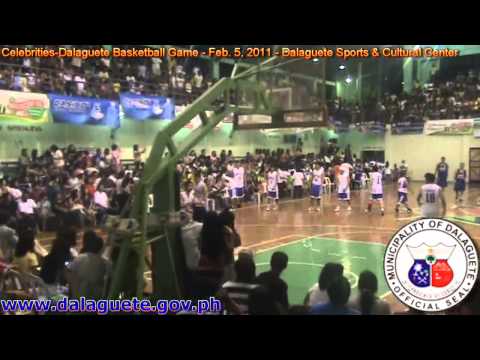 Manila Celebrities vs. Dalaguete Selection Basketball Game (Part 1of 5)