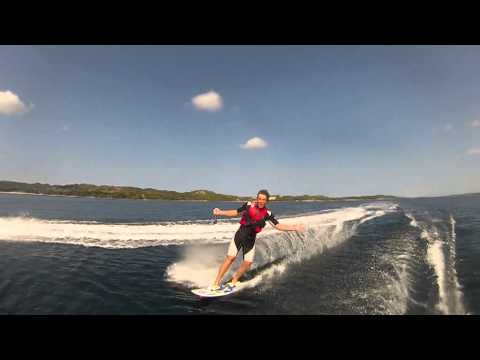 Wakeboarding in mozambique (Bilene)