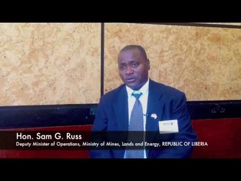 Sam G Russ, Republic of Liberia talks about the West African mining sector