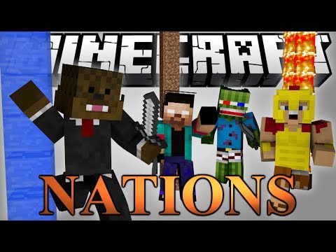 GENERAL JEROME Warring Nations MInigame w/ Bashur, NoahCraftFTW, and Palmer