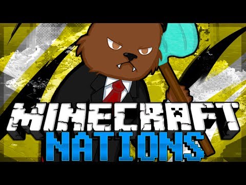 GENERAL Jerome RETURNS! Minecraft Nations Minigame w/ BajanCanadian and NoahCraft