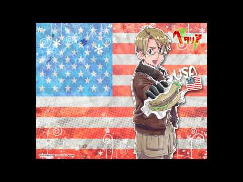 Hetalia Axis Powers - America's ending song (full) lyrics