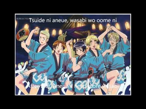 Hetalia Axis Powers - Japan's ending song (full) lyrics