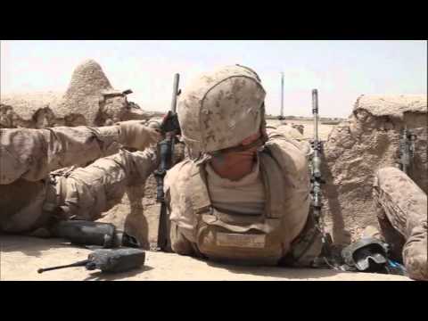 Scout sniper Marines during Operation Helmand Viper. Afghanistan COMBAT FOOTAGE!