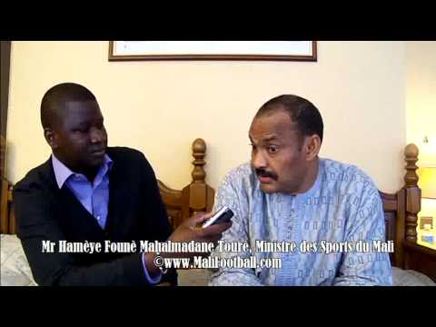 Mr Hamèye Founè Mahalmadane Touré, Ministre des Sports du Mali 1