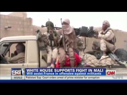 THE LATEST NEWS : U S  to assist France in Mali