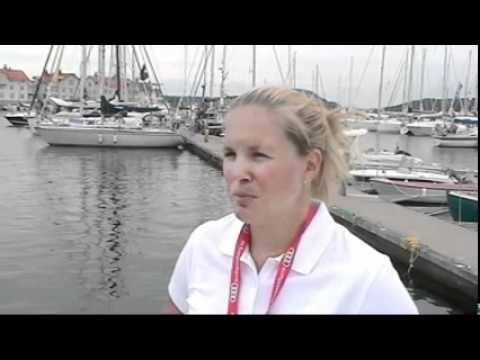 Celebrities at Stena Match Cup Sweden: Olympic skiier Anja Parson