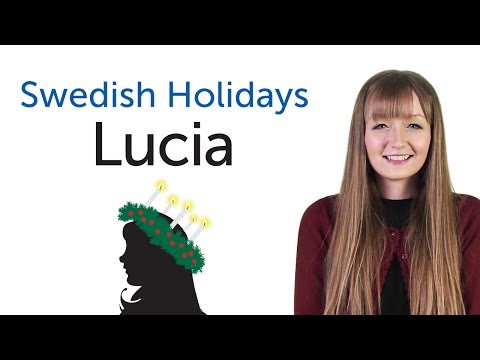 Learn Swedish Holidays - Lucia