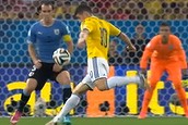 World Cup: Rodriguez scores stunning goal (Thumbnail)