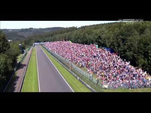 2012 F1 Belgium Grand Prix Sky Sports End of Race Edit Montage Outro HD