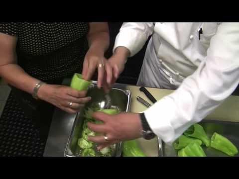 Food in the City: Preparing the Winning Hungarian Stuffed Peppers with Chef Michael Lomonaco