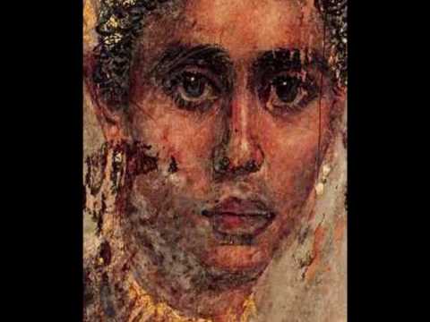 The portraits of Faiyum | Rafael Pérez Arroyo, Hymn to the Seven Hathor