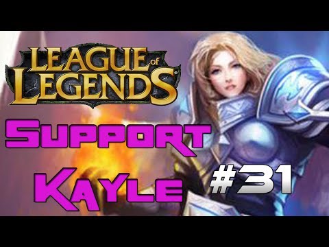 League of Legends Ranked Gameplay Commentary #31 - Kayle Support CARRY