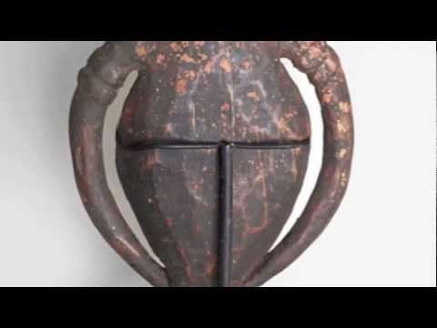 Papua New Guinea Art - Tribal Art - Yangoru & Ramu River Figures, Mosquito Mask, Abelam Art -Video 6