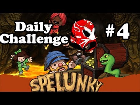 Spelunky Daily Challenge #4 (8-11-2013) - Color Commentator