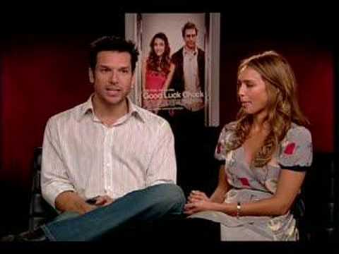 Dane Cook and Jessica Alba interview for Good Luck Chuck