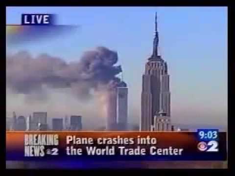 World Trade Centre Attacks - Live On News Channels - 9/11, 2001