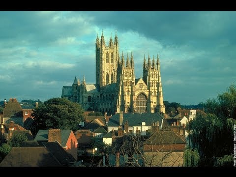 Beautiful Canterbury Cathedral and The Canterbury Tales