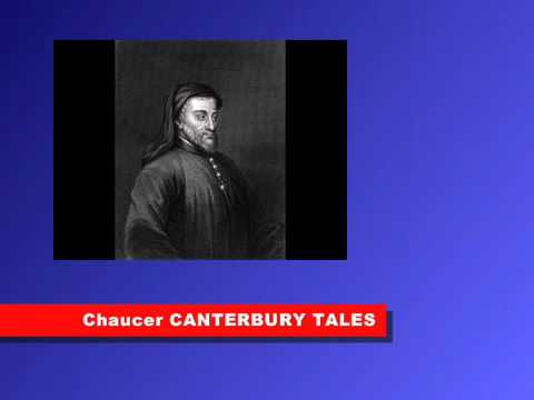 Geoffrey Chaucer: The Canterbury Tales