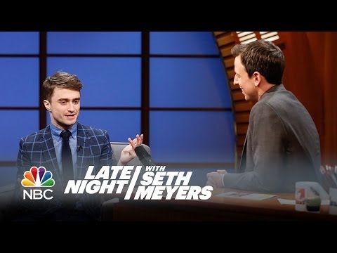 Daniel Radcliffe Interview - Late Night with Seth Meyers