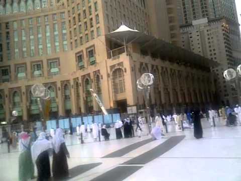 Makkah Hotels Demonstration (C) From Haram To Kabutar Chowk ( Wali Travel & Tours)Jun2012