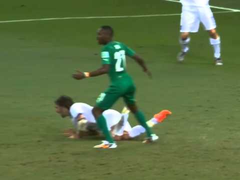 Greece vs Ivory Coast - Controversial Penalty - 2014 World Cup