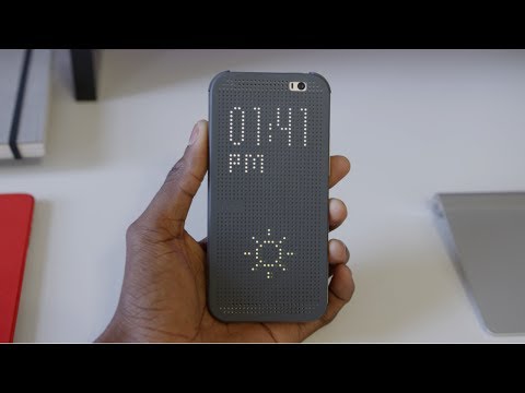 HTC One M8 Dot View Case!