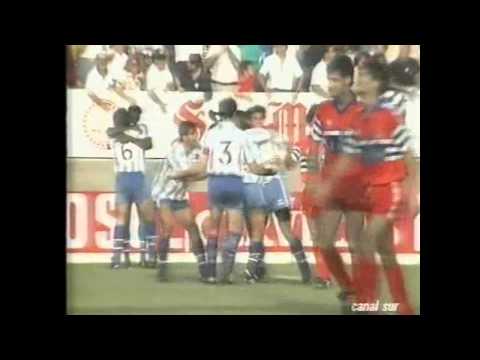 C.D. MALAGA - RCD ESPANYOL PROMOCIÓN 1989/90