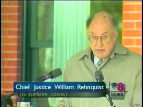 Chief Justice Rehnquist Dedicates Jackson Center (2003)