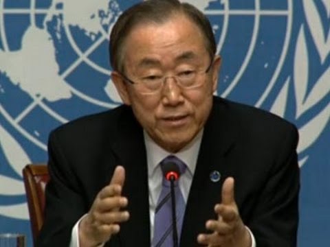 UN Secretary-General Ban Ki-moon warned on Tuesday that sectarian violence could blow up to huge proportions as Iraq\'s instability deepens. (June 17)

Subscribe for more Breaking News: http://smarturl.it/AssociatedPress
Get updates and more Breaking News here: http://smarturl.it/APBreakingNews

The Associated Press is the essential global news network, delivering fast, unbiased news from every corner of the world to all media platforms and formats.
AP\'s commitment to independent, comprehensive journalism has deep roots. Founded in 1846, AP has covered all the major news events of the past 165 years, providing high-quality, informed reporting of everything from wars and elections to championship games and royal weddings. AP is the largest and most trusted source of independent news and information.
Today, AP employs the latest technology to collect and distribute content - we have daily uploads covering the latest and breaking news in the world of politics, sport and entertainment. Join us in a conversation about world events, the newsgathering process or whatever aspect of the news universe you find interesting or important. Subscribe: http://smarturl.it/AssociatedPress

http://www.ap.org/
https://plus.google.com/+AP/
https://www.facebook.com/APNews
https://twitter.com/AP