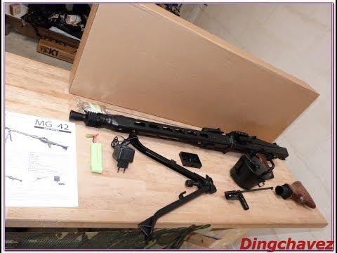 Airsoft - Unboxing MG 42 AEG AGM chez Airsoft Concept (37)