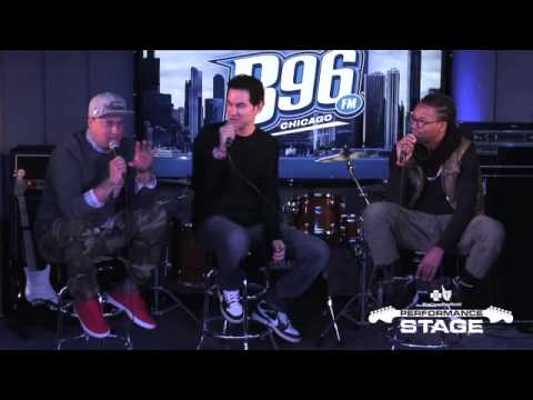 Lupe Fiasco Hangs Out At B96