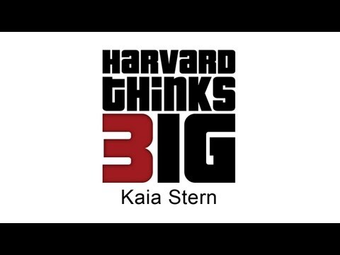 Act Big: Dare to See - Kaia Stern - Harvard Thinks Big