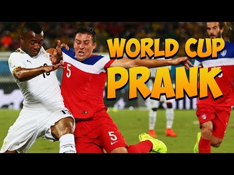 World Cup 2014 (Prank) - USA vs Ghana 2014 - Tricking People into Watching 2010 FIFA World Cup Prank