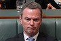 Leader of the House Christopher Pyne during Question Time at Parliament House in Canberra on Wednesday 11 December 2013.