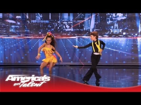 Yasha & Daniela - Amazing Kid Dancers Dance to Pitbull and Tina Turner - America's Got Talent 2013