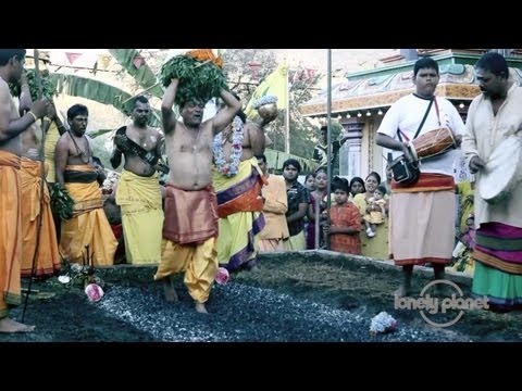 Teemithi firewalking, Mauritius - Lonely Planet travel video