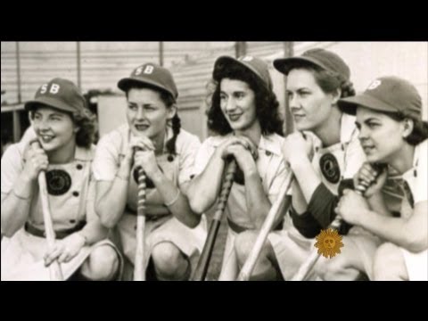 Diamond Girls - All American Girls Professional Baseball League - CBS Sunday Morning - 10-7-12