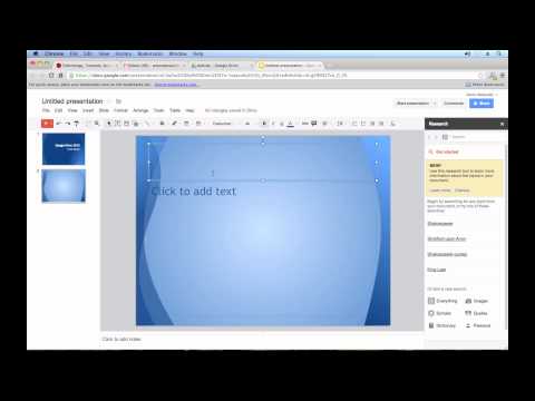 Google Drive Tutorial 2013 - Composing Google Docs (2/4)